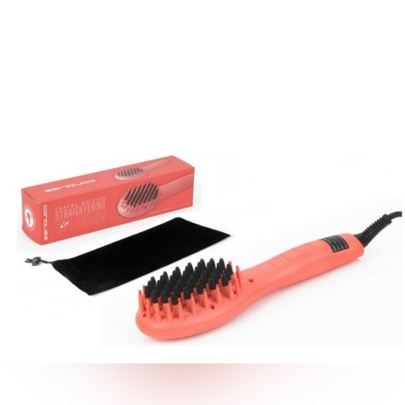Corioliss Straightening Hot Brush - Travel Edition 
Black/Purple, Teal, or Coral - Picture 2 of 7